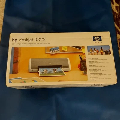 HP Deskjet 3322 Standard Ink Printer / New/Open Box - Image 1 of 4