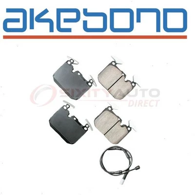 Akebono EURO Front Disc Brake Pad Set for 2015-2016 BMW M235i xDrive - ii - Image 1 of 4