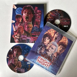 VS You're So Cool Brewster Story of FRIGHT NIGHT Blu ray-slipcover-OOP-Tom Holla - Picture 1 of 7