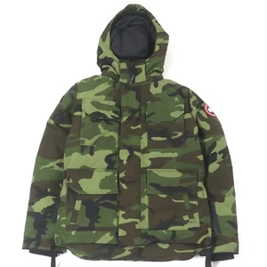 CANADA GOOSE 4550M Men's Down Jacket Maitland Parka Camouflage Green S - Picture 1 of 10