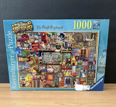 Rompecabezas Ravensburger Curious Armarios 2 Armarios Artesanales 1000 piezas NUEVO SELLADO Foto 1 de 4