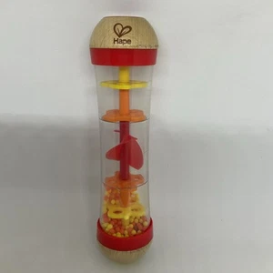 Hape Wooden Musical Toy Montessori Rain Stick Rattle  - Picture 1 of 6