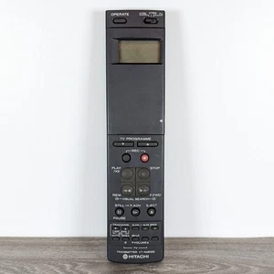 GENUINE HITACHI RM932E VCR TV REMOTE CONTROL - Tested & Working - FREE P&P - Picture 1 of 9