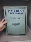 Songbook - Maia Bang Violin Method Part Iii - Leopold Auer, Ninth Ed, Acceptable