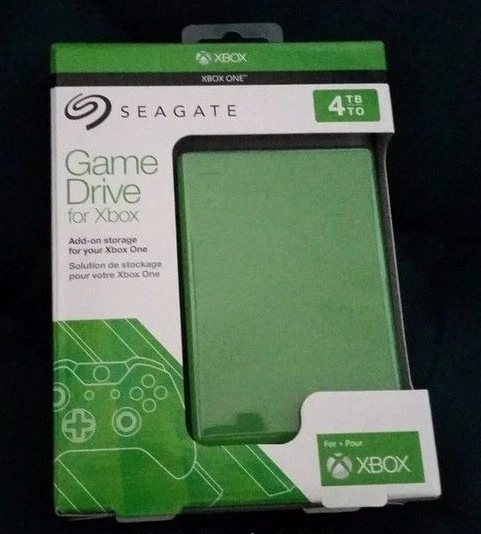 NEW Seagate Game Hard Drive for Xbox One 4TB Green STEA4000402 - Image 1 of 1