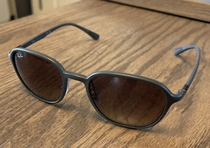 Ray-Ban RB4341 Sunglasses Sanding Grey w/ Grey Gradient Lenses - Picture 1 of 6