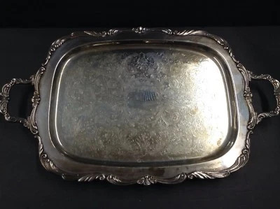 Bandejas para servir vintage mango de toalla con patas E.P. 2834 Foto 1 de 4