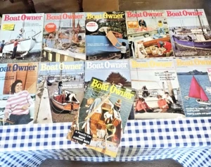 Practical Boat Owner Magazines 1967 - 11 Issues (Missing Nov) - Boating Sailing - Picture 1 of 16
