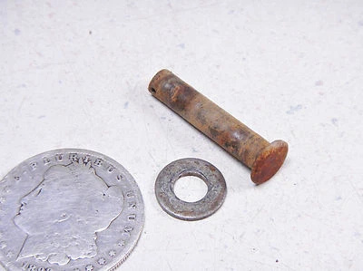 71 HONDA SL100 MOTOSPORT ESTRIBA IZQUIERDA/DERECHA ESTRIBA ESTRIBO BISAGRA PIVOTE PIN Foto 1 de 3