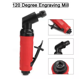 1/4" Air Die Grinder 120 Degree Pneumatic Grinding Tool Polisher Engraving Mill - Picture 1 of 7