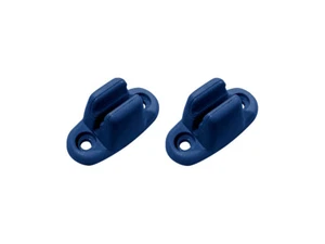Sunvisor Clip Holder Fit For Mercedes W113 Pagoda 230 SL 250 SL Dark Blue 2 PCS - Picture 1 of 1