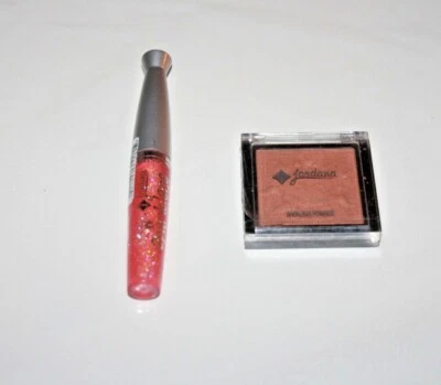 Jordana Bronzing Powder #03 + Sparklers Lip Gloss #Gl-05 Lote DE 2 Selados  - Imagem 1 de 2
