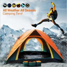 TENDA DA CAMPEGGIO 3 4 6 8 POSTI PERSONE CANADESE AUTOMATICA SACCO A PELO GAZEBO