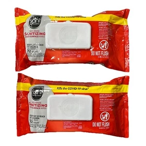 Sani Professional No-Rinse Sanitizing Multi-Surface Wipes, White 72ct (2 Pack) - Picture 1 of 1