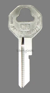 Chevrolet Corvair 1960 1961 1962 1963 1964 1965 1965 1966 Key Blank - Picture 1 of 1