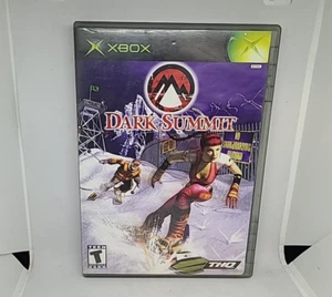 Dark Summit (Microsoft Xbox, 2001) CIB Completo Disco Muy Limpio Probado LEER INFO - Imagen 1 de 9