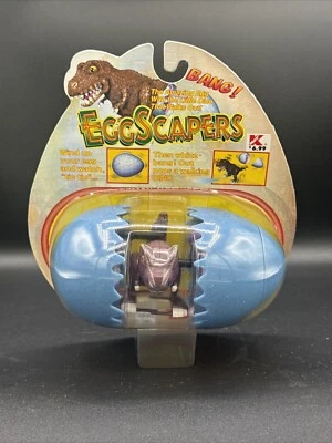 FIGURA DE CUERDA DE DINOSAURIO T-REX EGGSCAPERS DE COLECCIÓN TAKARA Raro Tyrannosaurus Foto 1 de 4