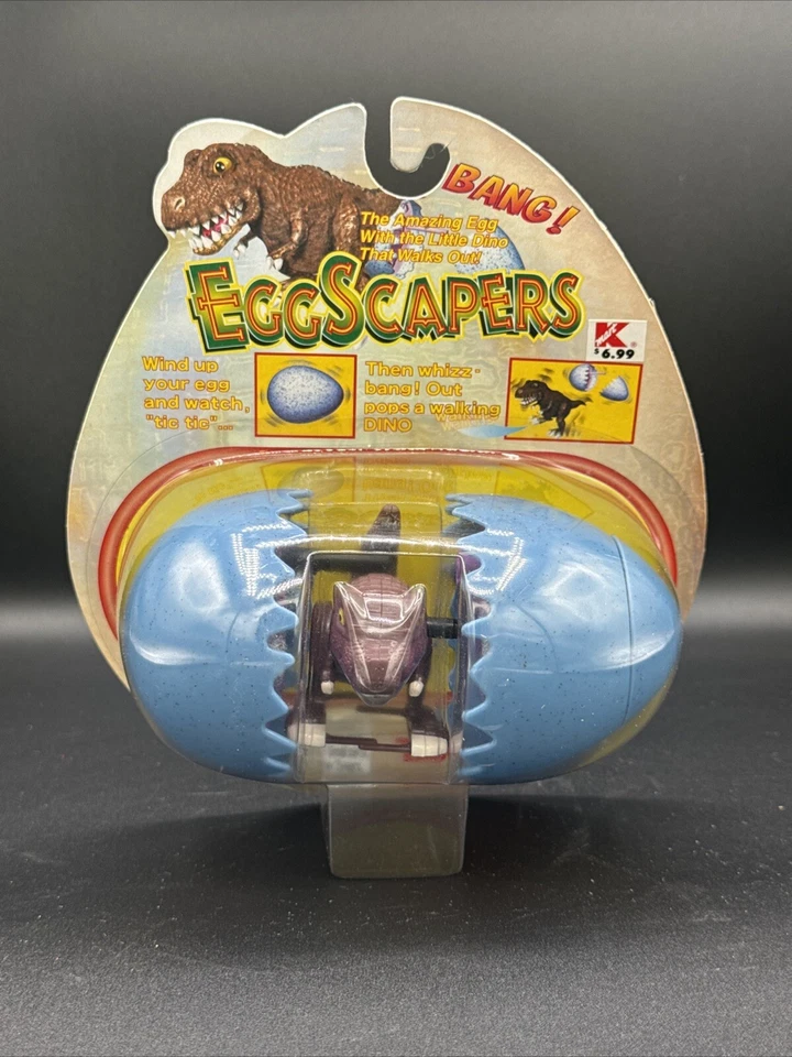 FIGURA DE CUERDA DE DINOSAURIO T-REX EGGSCAPERS DE COLECCIÓN TAKARA Raro Tyrannosaurus Foto 1 de 4