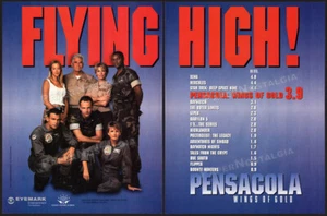 PENSACOLA: ALAS DE ORO__Orig. Anuncio comercial 1997/promo__James Brolin__Sandra Hess - Imagen 1 de 3