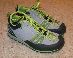 Damenschuhe Scarpa Crux Approach grau limettengrün Trail Wandern Wildleder, 8 M - Bild 1 von 8