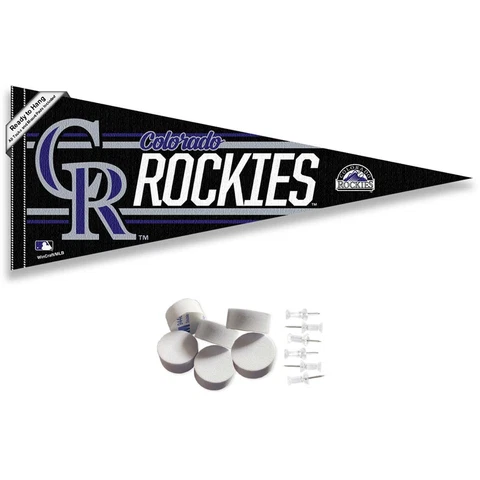 Colorado Rockies Wall Banner Pennant Flag Cover