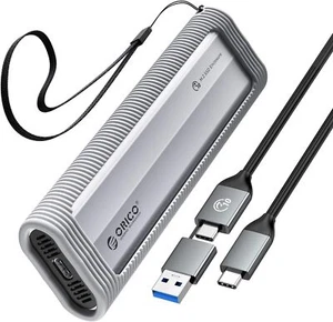 ORICO Aluminum M.2 NVMe SSD Enclosure, USB 3.2 Gen 2(10Gbps ) to Tool-Free - Picture 1 of 13