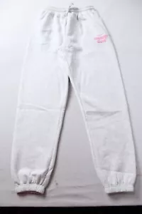 White Fox Women's Soft Fleece Comfort Club Sweatpants CG2 Mist Small NWT - Picture 1 of 6