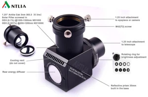 Antlia Herschel Wedge 1.25", 35mm Prism, 3nm CaK Filter für Solar Observation - Picture 1 of 6
