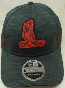 St. Louis Cardinals Men's New Era 9FORTY Stretch Snap Adjustable Cap Hat - Picture 1 of 5