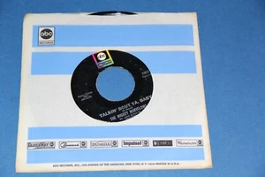  THE MIGHTY MARVELOWS "TALKIN' BOUT YA,BABY" ABC-11011 VG+ SOUL R&B 45 RPM  - Picture 1 of 3