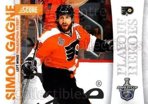 2010-11 Score Playoff Heroes #11 Simon Gagne - Picture 1 of 1