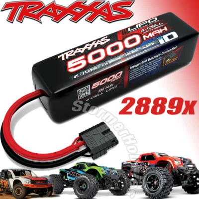Traxxas 5000mAh 14.8v 4-Cell 25C LiPo Battery TRA2889x for X-MAXX - UDR - MAXX  - Image 1 of 2