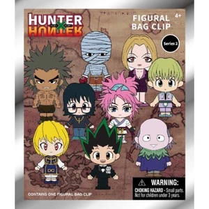 NEW - HUNTER X HUNTER Serie 2 3D Foam Bag Clip - Sigillato Mystery Bag (1pz) - Foto 1 di 3