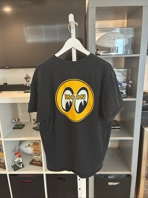 Camisa De Colección Años 90 Mooneyes Racing Surf West Coast Choppers Estilo Motociclista Dibujos Animados Foto 1 de 4