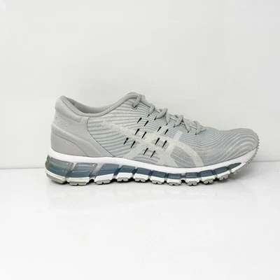 亚瑟士女式 Gel Quantum 360 4 1022A029 灰色跑步鞋运动鞋 7 码 — 第 1/4 张图片