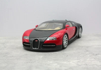 AUTOart 1/18 Bugatti VEYRON LEDITION EB 16.4 Black/red Diecast Model Car - Image 1 of 4