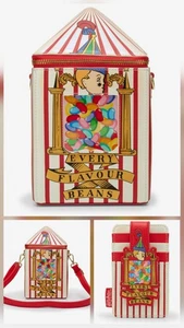 NUEVO Loungefly Harry Potter Bertie Bott's Bandolera Figura Bolso y Tarjetero Set  - Imagen 1 de 7