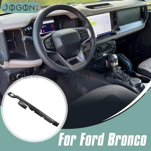 Real Carbon Interior Dashboard Trim For Ford Bronco 2022-2025 Badlands Heritage - Picture 1 of 15