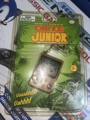 NINTENDO Mini Classics Donkey Kong Jr Keychain Video Game DK NEW SEALED - Image 1 of 2