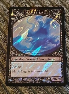 MTG Foil Marit Lage Token Coldsnap Promo Magic (1x) - Picture 1 of 2