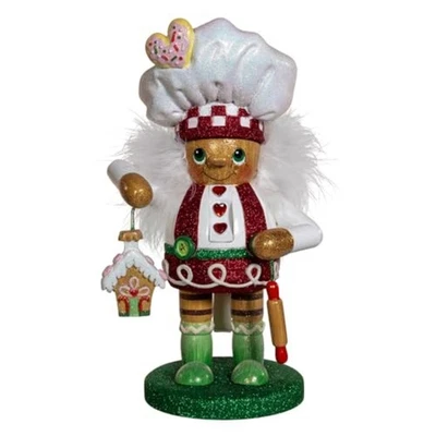 Kurt Adler 10-inch Hollywood Nutcrackers Gingerbread Baker Boy Nutcracker - Image 1 of 4