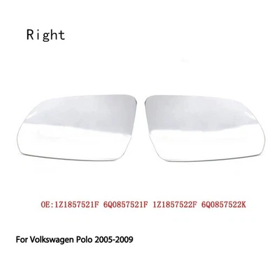 Espejo retrovisor lateral derecho cristal para Volkswagen Polo 2005-2009 Foto 1 de 4