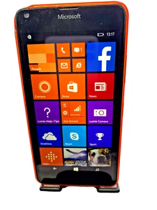 Microsoft Lumia 640 LTE - 8GB - Orange (Unlocked) Smartphone Fully Working B3-47 - Picture 1 of 7