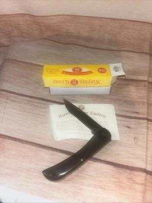 Kissing Crane Black Angus Farmer Folding Pocket Knife KC5295 - Image 1 of 4