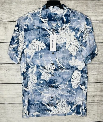 Caribbean 短袖夏威夷男式衬衫 XLT 码 — 第 1/4 张图片