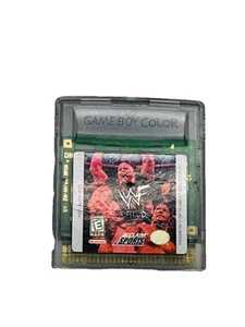 Cartucho de color Wwf Attitude Nintendo Game Boy solo de colección Wwe Stone Cold Rock - Imagen 1 de 2