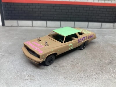 1/64 Scale 3D Printed Buick LeSabre Demolition Derby Car For Diecast Diorama - Image 1 of 4