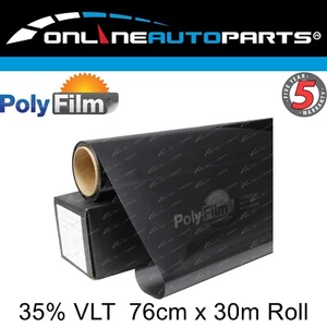 Premium Nano Ceramic Tint Film 35% VLT 30m x 76cm Bulk Roll Car Home Office - Picture 1 of 1