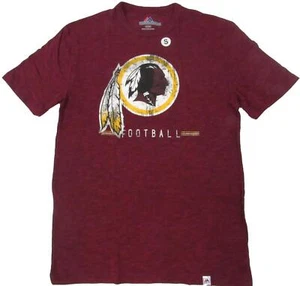 Nuova camicia Washington Redskins da uomo S-M-L-XL-2XL rosso bruciato misto maestoso - Foto 1 di 5