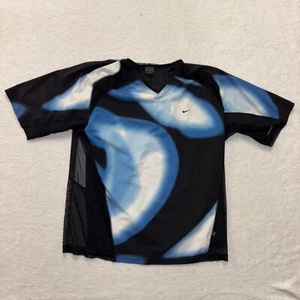 RARA Camisa Nike Para Hombres XL Roger Federer 2003 Abierto de Australia Tenis Malla Activa - Imagen 1 de 6